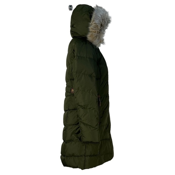 Lauren RALPH LAUREN FAUX FUR LINED HOODED DOWN PUFFER COAT STYLE # 24658 NWT - Picture 10 of 16